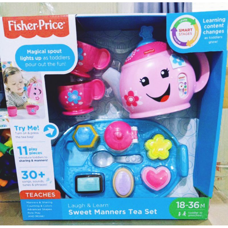 ของเล่น กาชงชา ของแท้จาก Fisher`Price Shopee Thailand