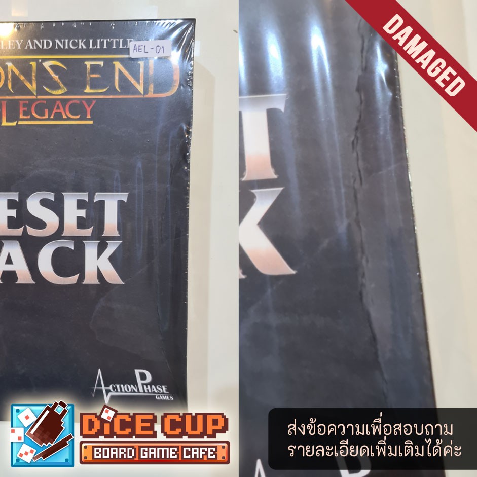 [ของแท้] Aeon's End Legacy Reset Pack Expansion Board Game Shopee