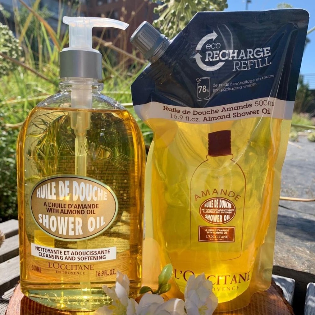 L'Occitane Almond Shower Oil (ป้าย king power) ออยล์อาบน้ำ Shopee Thailand