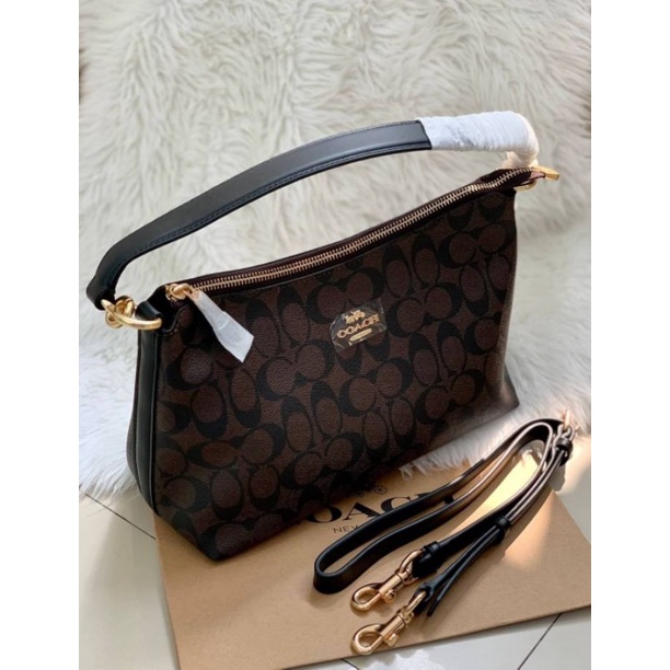 COACH LEWIS SHOULDER BAG IN SIGNATURE CANVAS Shopee Thailand