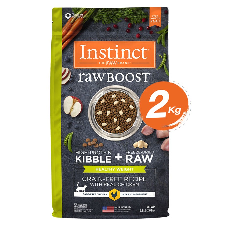 Exp2024/04 Instinct อินสติงต์ Raw Boost Healthy Weight อาหารเม็ด สำหรับ