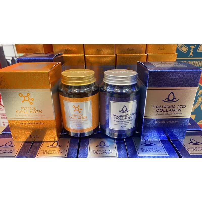 esfolio Hyaluronic acid collagen hydrolyzed collagen Shopee Thailand