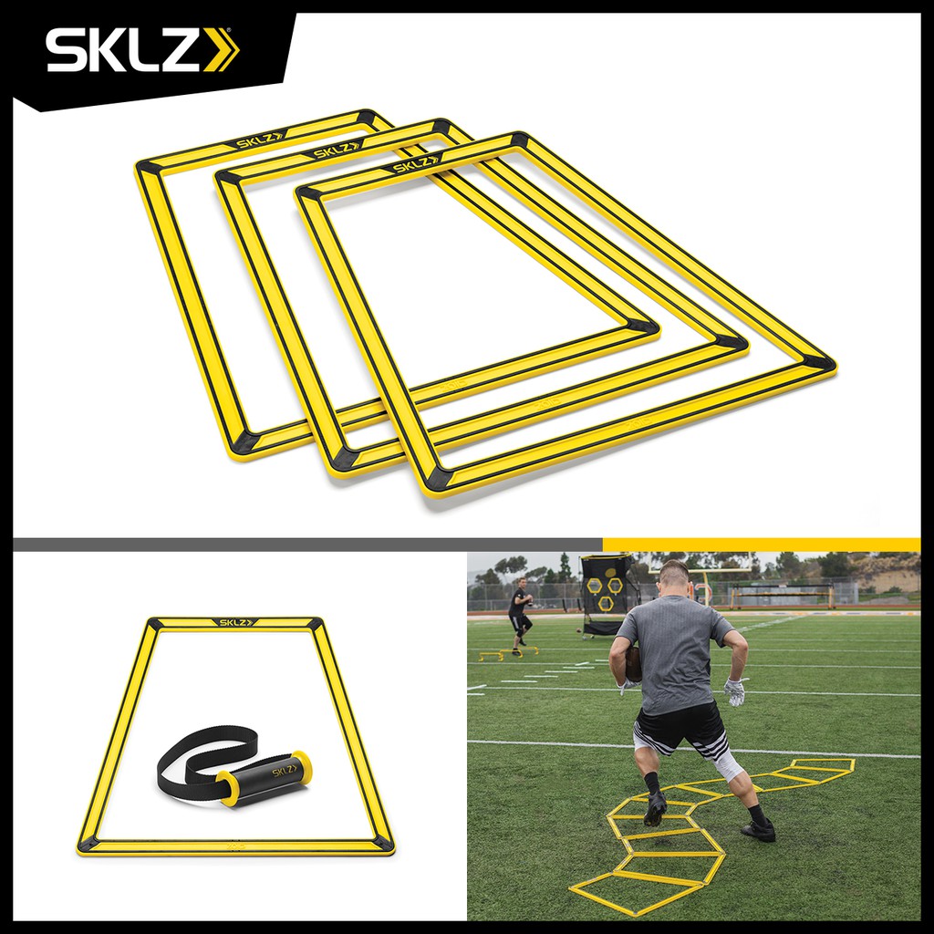 SKLZ Agility Trainer Pro ชุดละ 10 อัน บันไดลิง อุปกรณ์ฝึกความคล่องตัว อุปกรณ์ฝึกความเร็ว