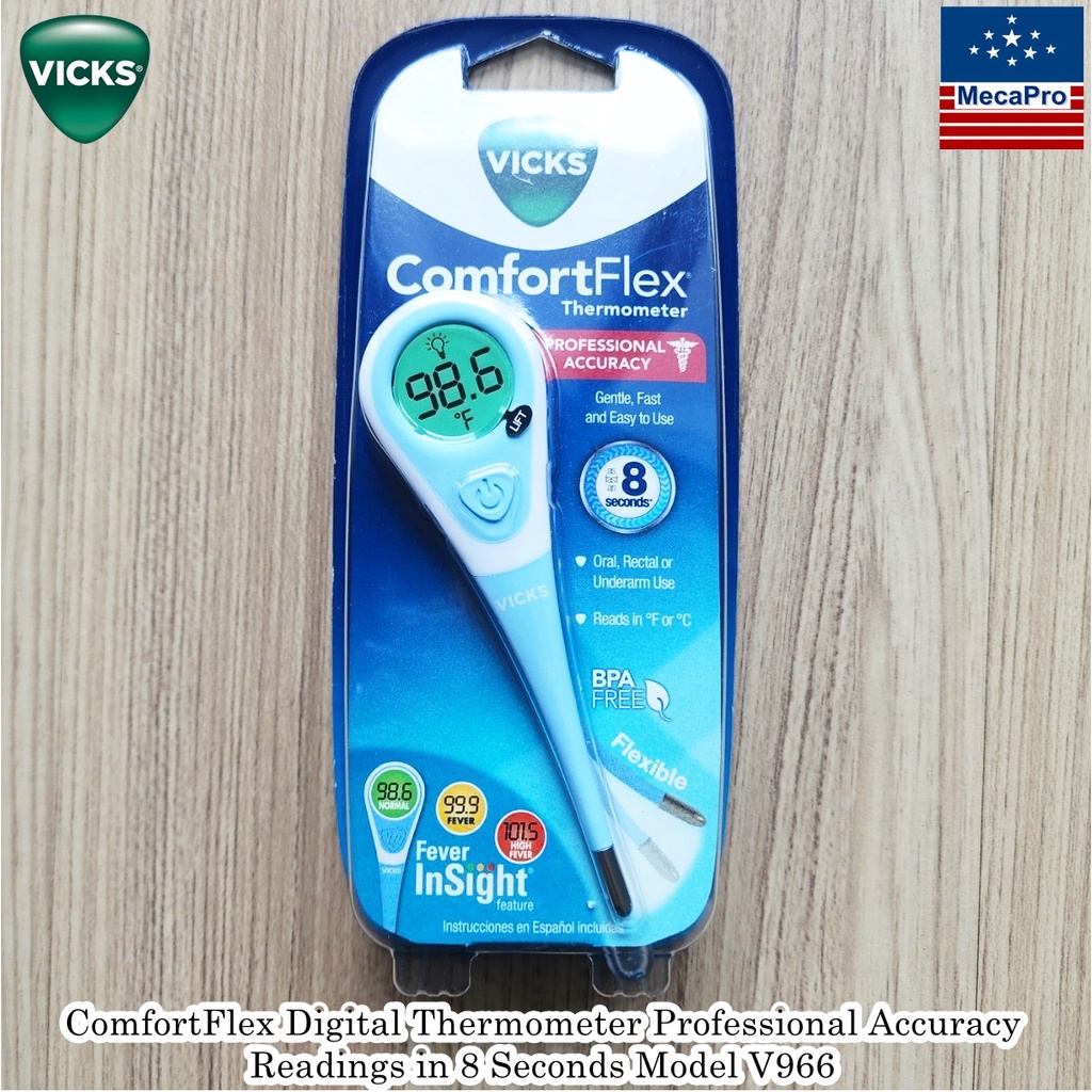Vicks® ComfortFlex Digital Thermometer Professional Accuracy Model