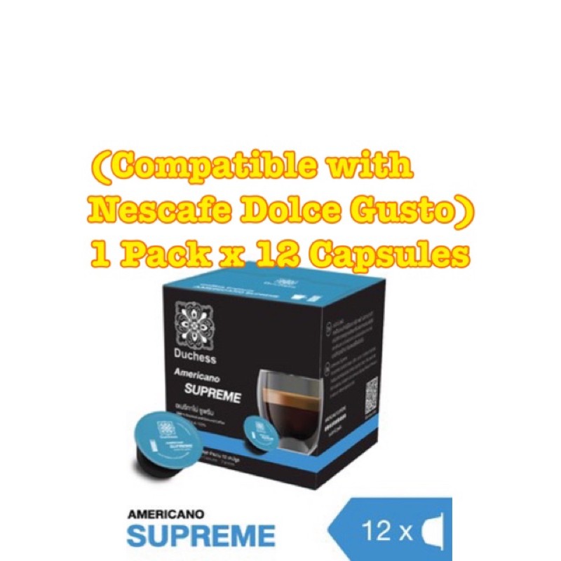 Duchess Coffee Capsule Americano Supreme with Nescafe Dolce