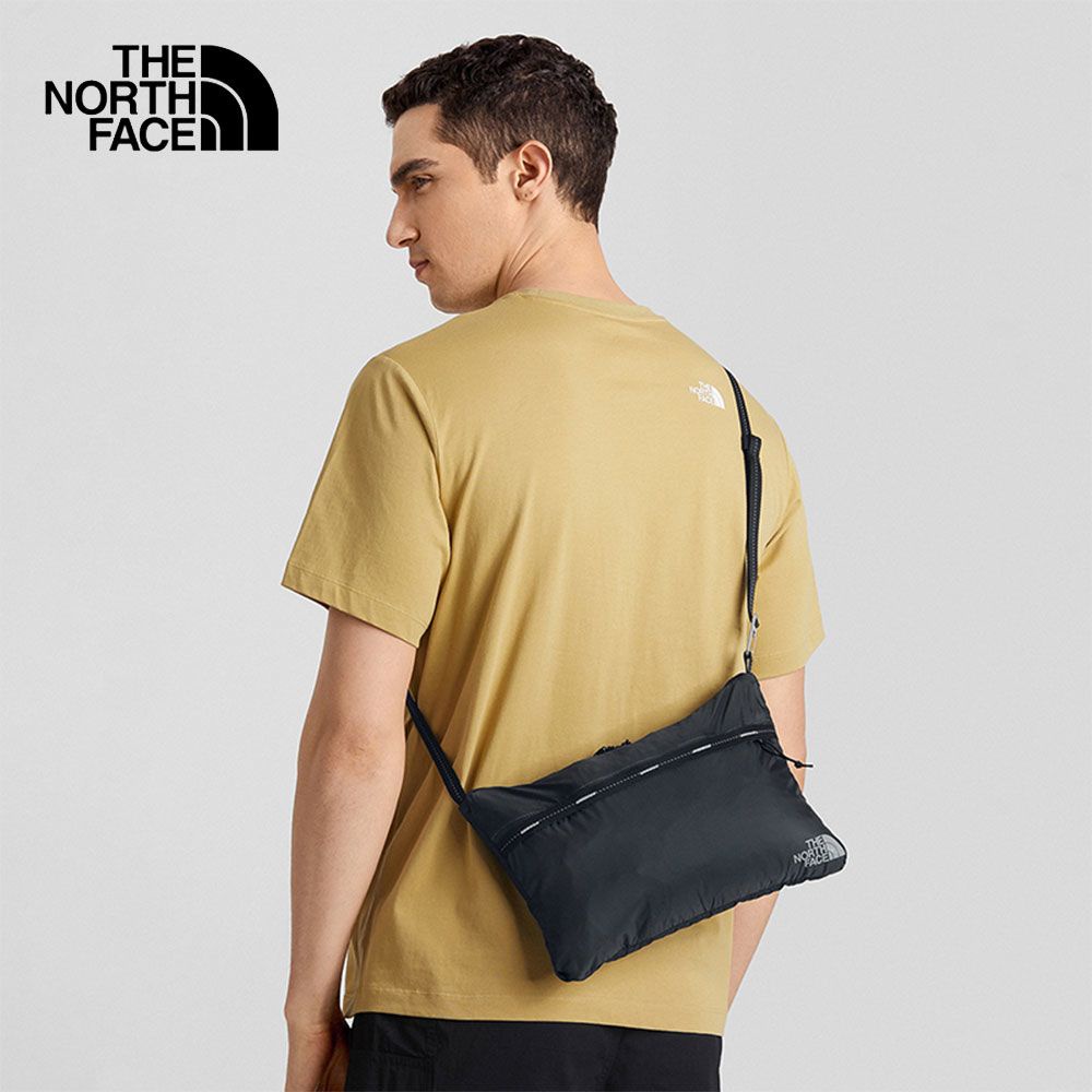 THE NORTH FACE FLYWEIGHT SHOULDER BAG ASPHALT GREY/TNF BLACK กระเป๋า