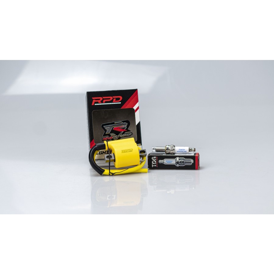 Rpd Coil Package+TDR Twin Iridium Spark Plug 085T/085RT ADV 150/Beat FI
