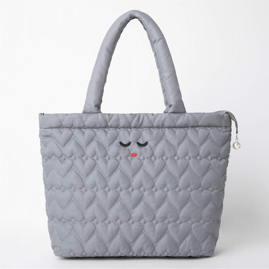 กระเป๋าควิลท์ สีเทา ajolie QUILTING TOTE BAG BOOK GRAY ver (ไม่มีกล่อง