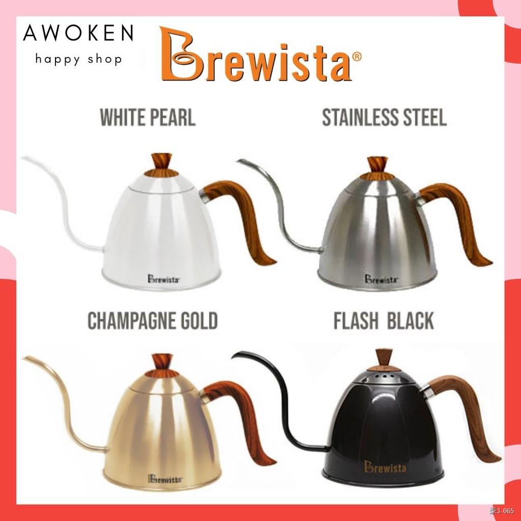 ☽☾ [พร้อมส่ง] BREWISTA Artisan Stovetop Gooseneck Kettle 700ml. กาดริป