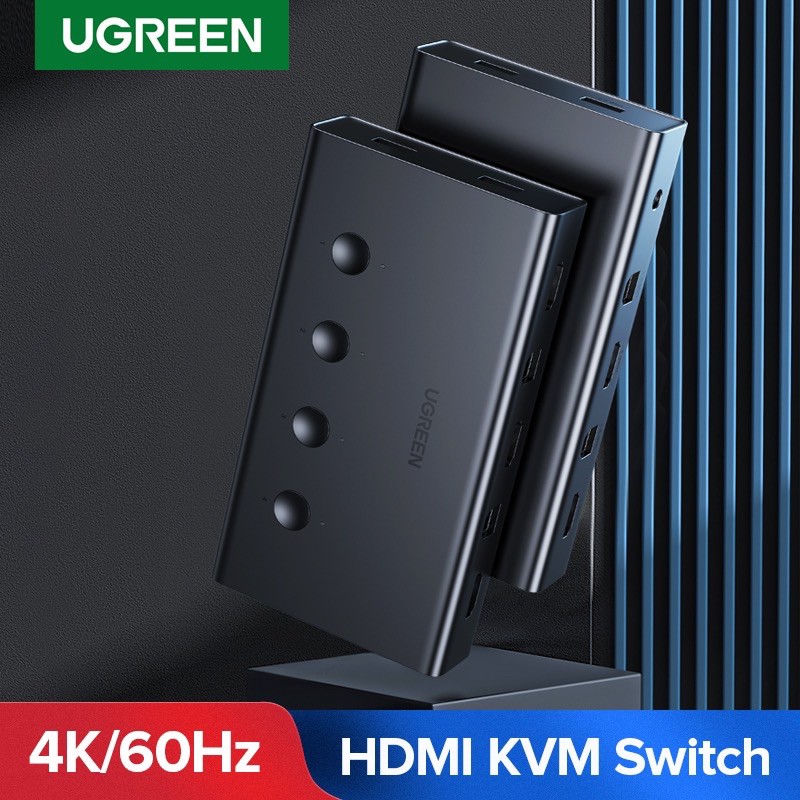 UGREEN HDMI 2.0 KVM Switch Support 4K 60Hz 2560*1440 144hz HDMI 2.0