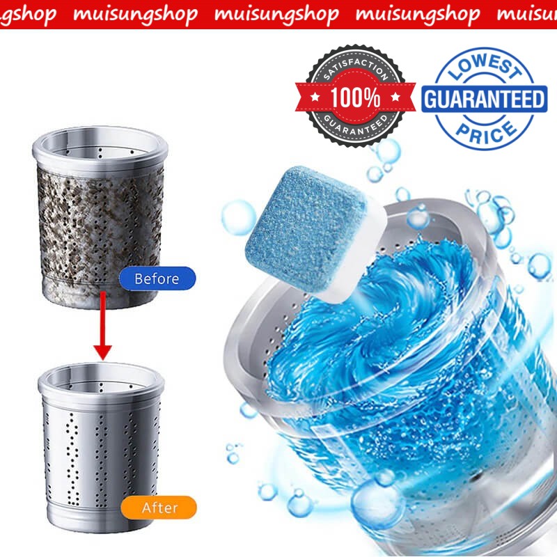 เม็ดฟู Household Magic Washing Machine Cleaner BY Shopee