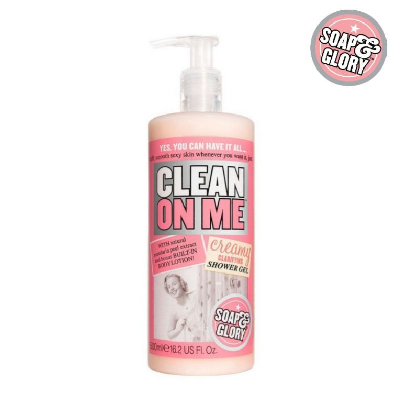 Soap and Glory Clean On Me Creamy Clarifying Shower Gel (500 ml