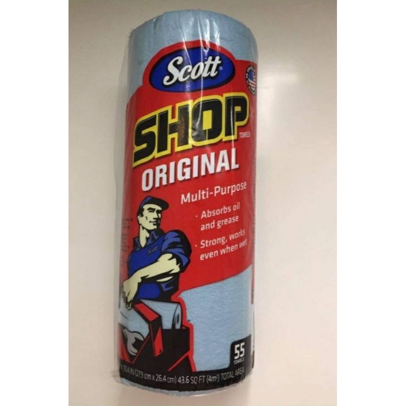 Scott shop towels original กระดาษเช็ดอุตสาหกรรม Shopee Thailand