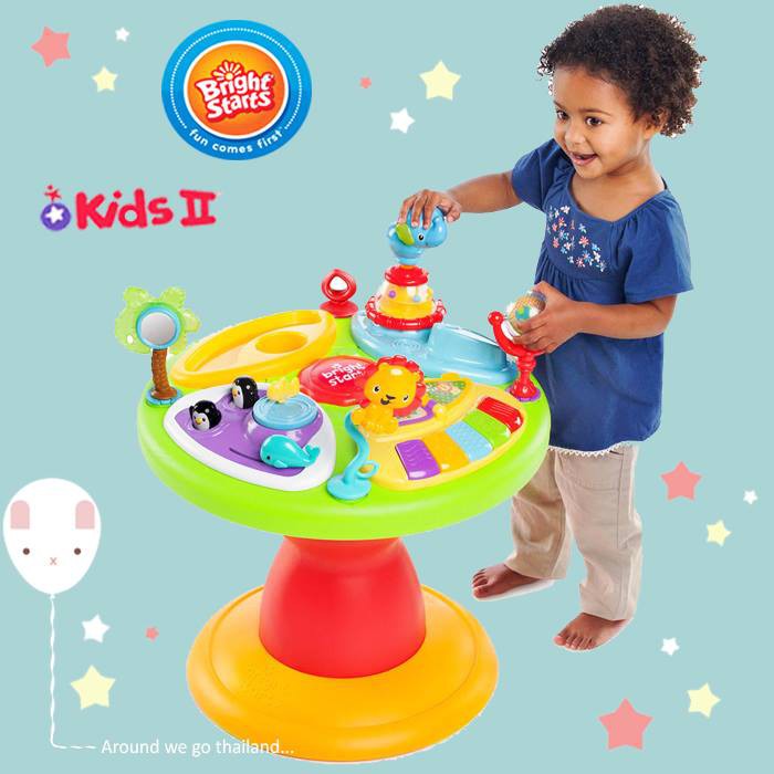 Around We Go Activity Center Zippity Zoo Bright Starts Shopee Thailand