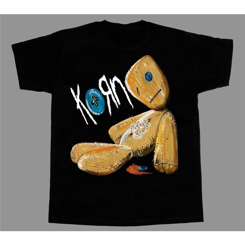เสื้อยืดแขนยาว พิมพ์ลายวงร็อค KORN ISSUES สีดํา Shopee Thailand