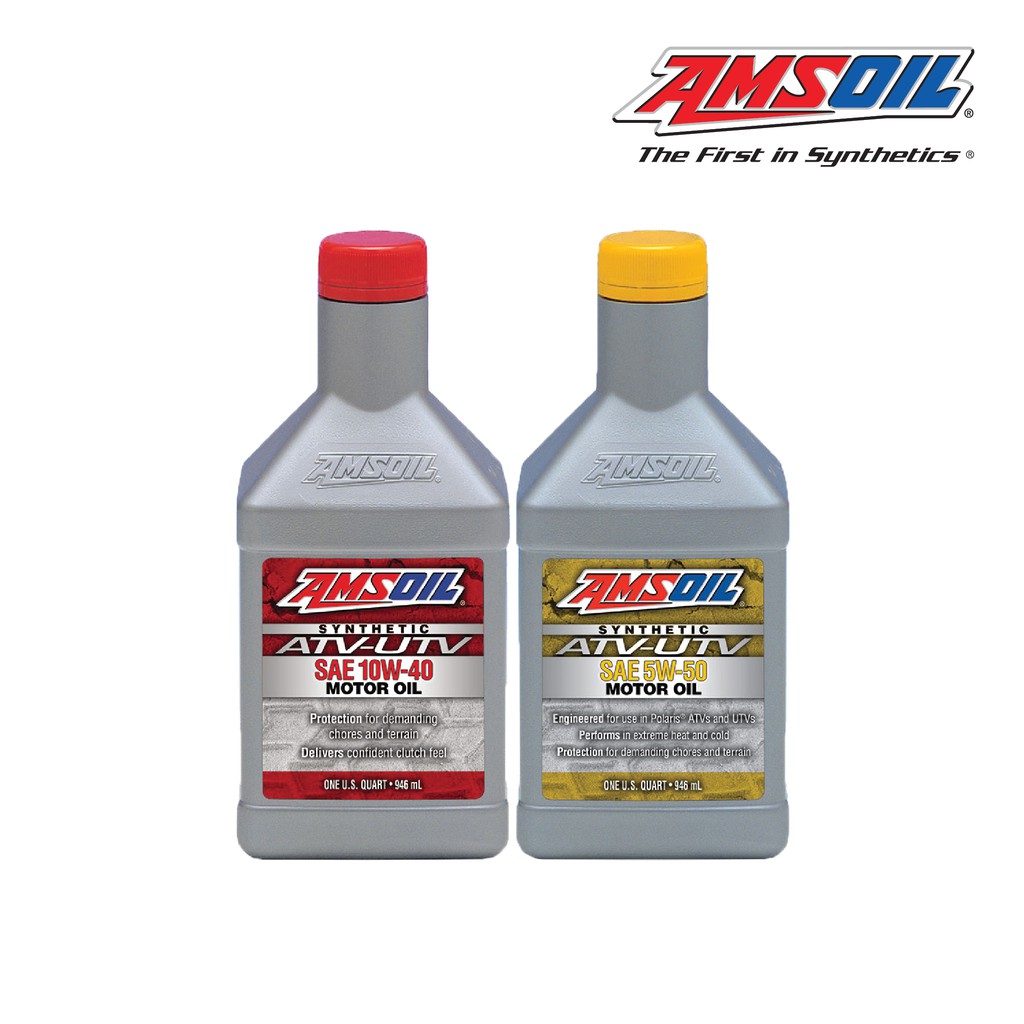 Amsoil 5W50 Synthetic ATV/UTV Engine Oil, 946mL Royal, 57 OFF