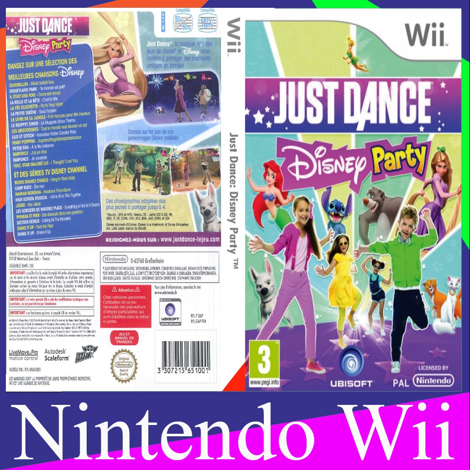 Just Dance Disney Party (USA)[WII] Shopee Thailand