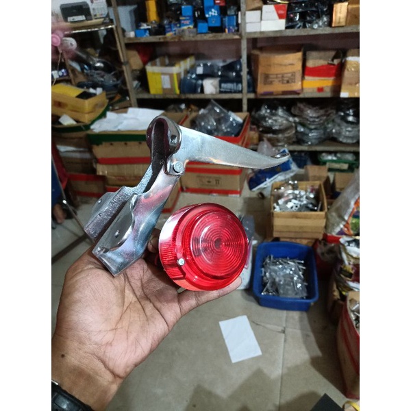 Yamaha NORTON ชุดไฟท้าย DT Seat 1 ชุด / ทรงกลม NORTON / YAMAHA DT เบาะ