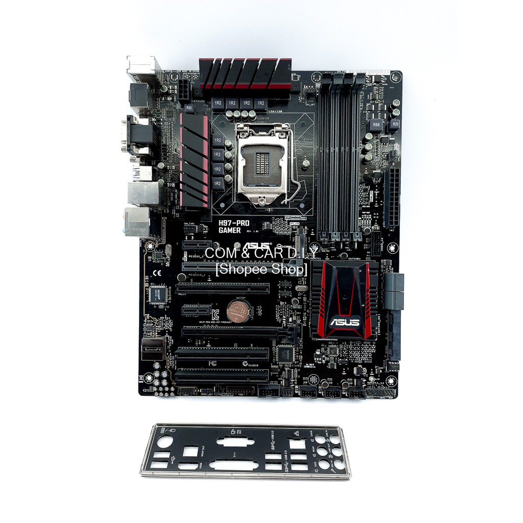 เมนบอร์ด ASUS H97 PRO GAMER (Socket 1150) Shopee Thailand