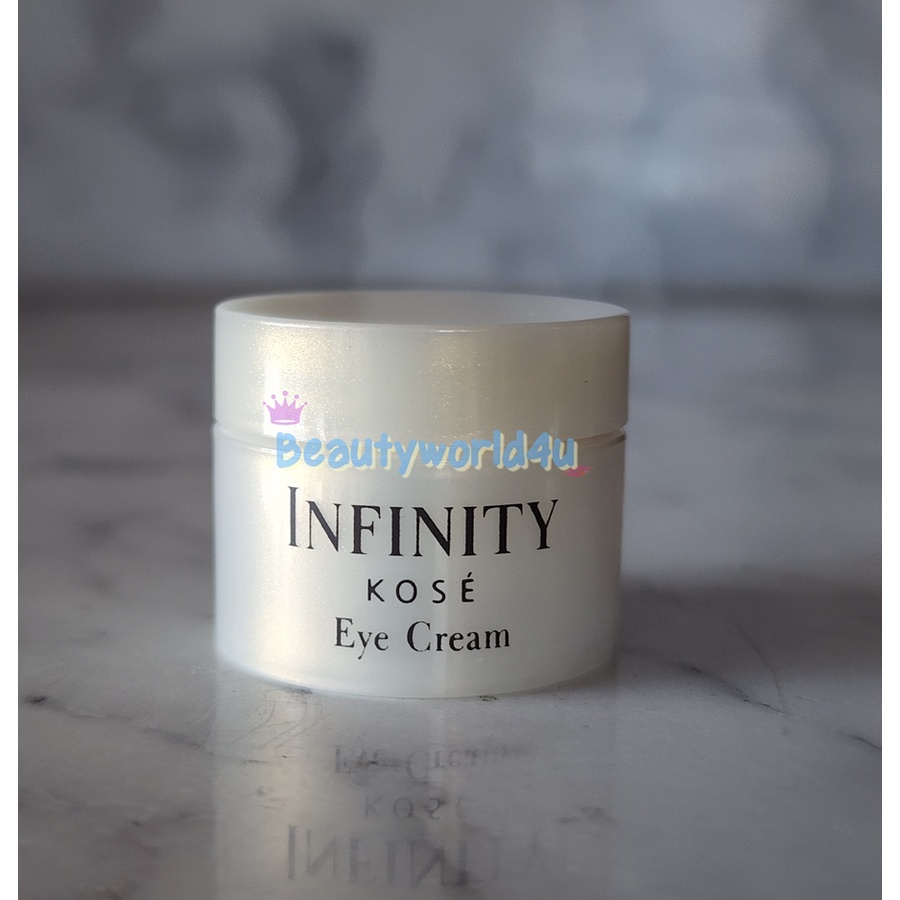 Kose Infinity Eye Cream ขนาดทดลอง 6 g. อายครีมช่วยปัญหาริ้วรอยแห่งวัย