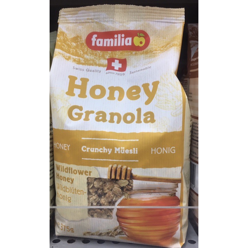 แฟมิเลียธัญพืชผสมน้ำผึ้ง 375ก Familia Honey Granola 375g Shopee Thailand