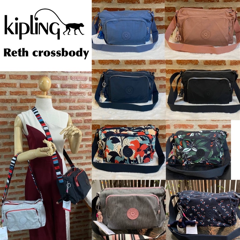 Kipling Reth outlet งานแท้ Outlet 🐒 (ประมาณ 10.5”) Shopee Thailand