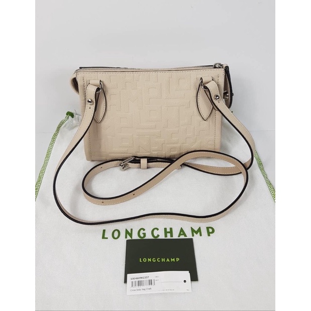Longchamp La Voyageuse Leather Crossbody Bag Shopee Thailand
