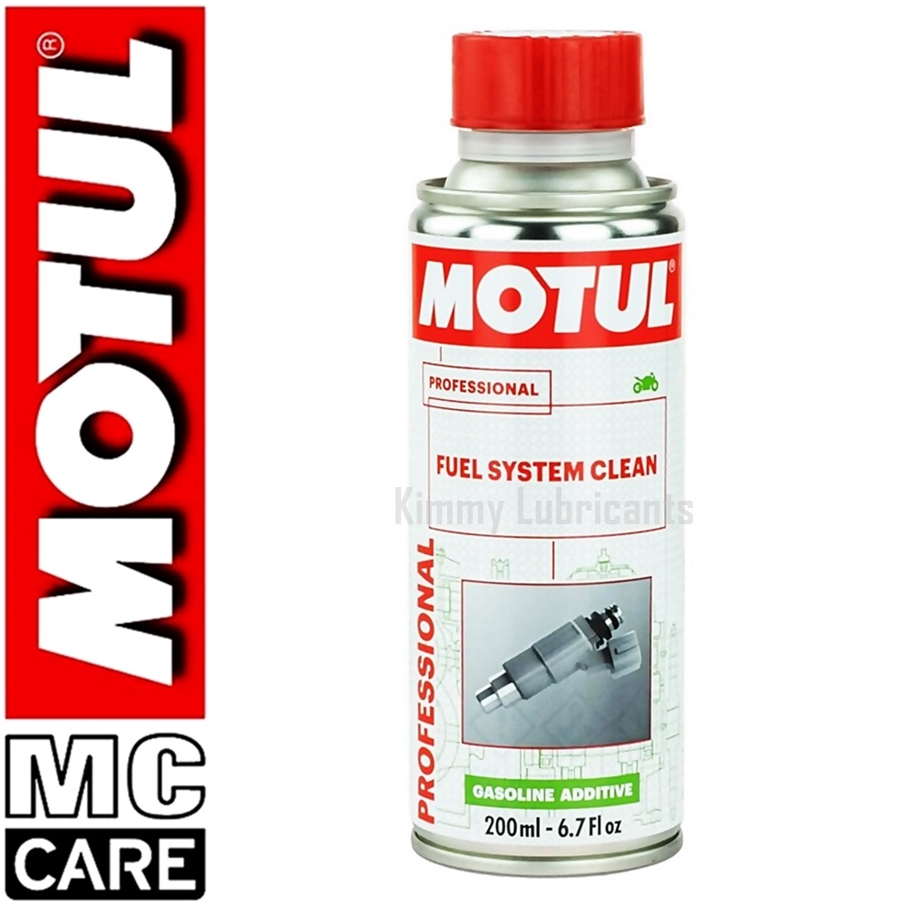 น้ำยาล้างหัวฉีดมอเตอร์ไซค์ Motul Fuel System Clean Moto ขนาด 200 ml