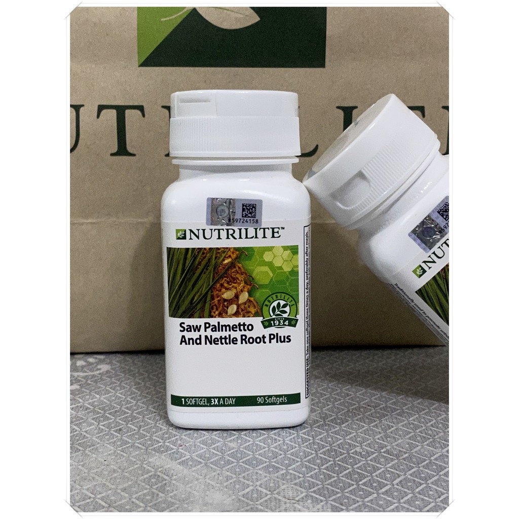 Nutrilite Saw Palmetto And Nettle Root Plus (90 เม็ด)ผลิตภัณฑ์เสริม