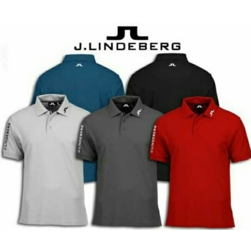 J.lindeberg Golf J Lindeberg เสื้อโปโล คอปก สําหรับผู้ชาย Shopee Thailand