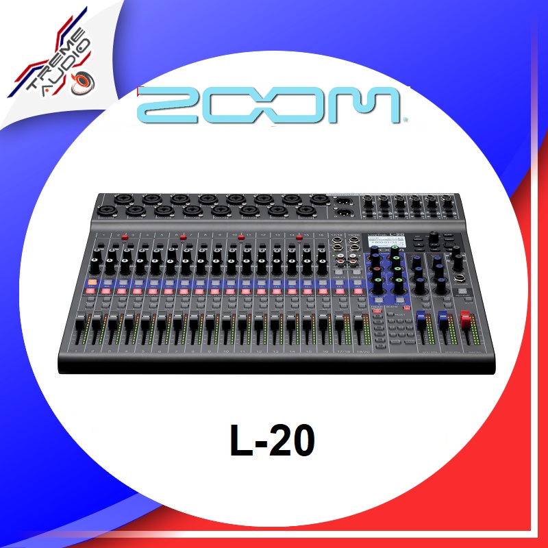 Zoom LiveTrak L20 20Input Digital Mixer & Multitrack Recorder มิกเซอร์