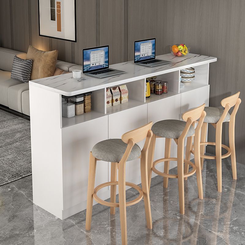 bar table โต๊ะบาร์ เคาน์เตอร์บาร์ บาร์คาเฟ่ ตกแต่งร้าน วัสดุไม้ทรงสูง