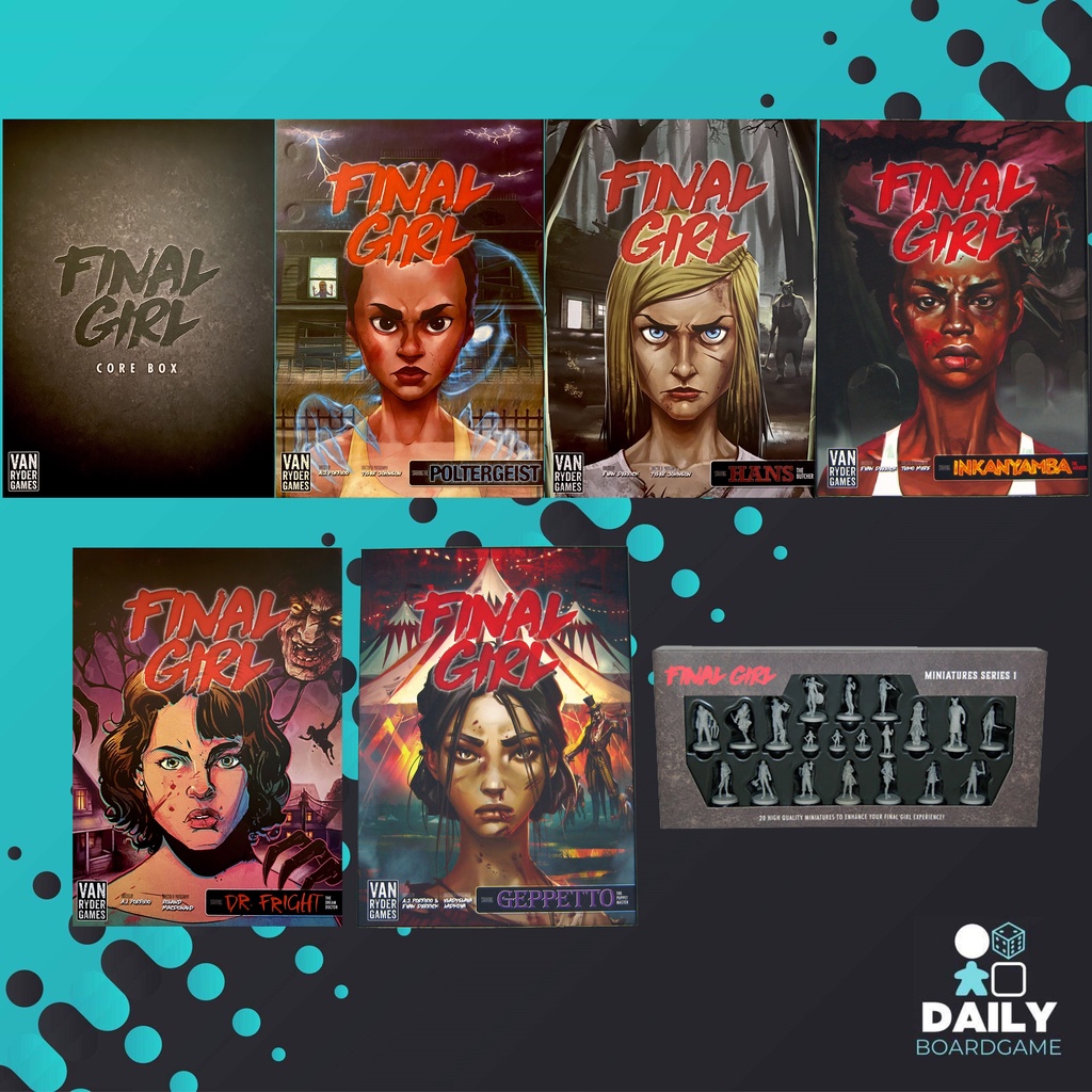 Final Girl Core Box + Expansion [Boardgame] Shopee Thailand