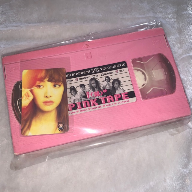 🔥พร้อมส่ง🔥 f(x) Pink Tape Album การ์ด VICTORIA Shopee Thailand