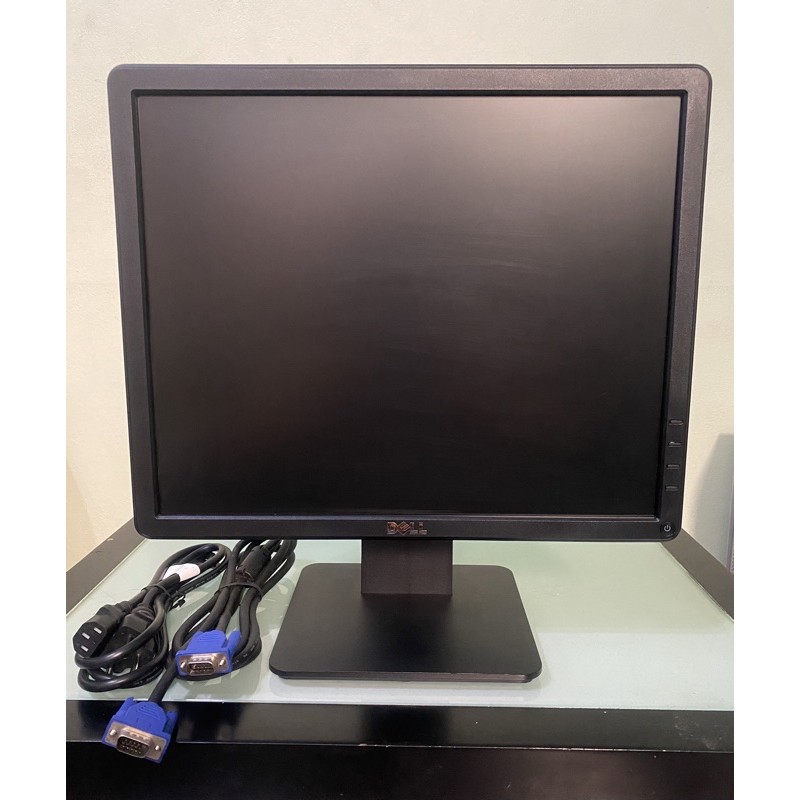 จอ Dell LED 17 นิ้ว รุ่น E1715Sc มือสอง สภาพสวย แถมสายไฟ+VGA | Shopee