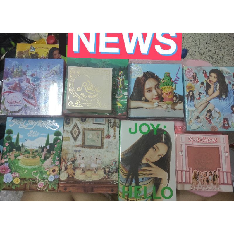 red velvet album all joy Shopee Thailand