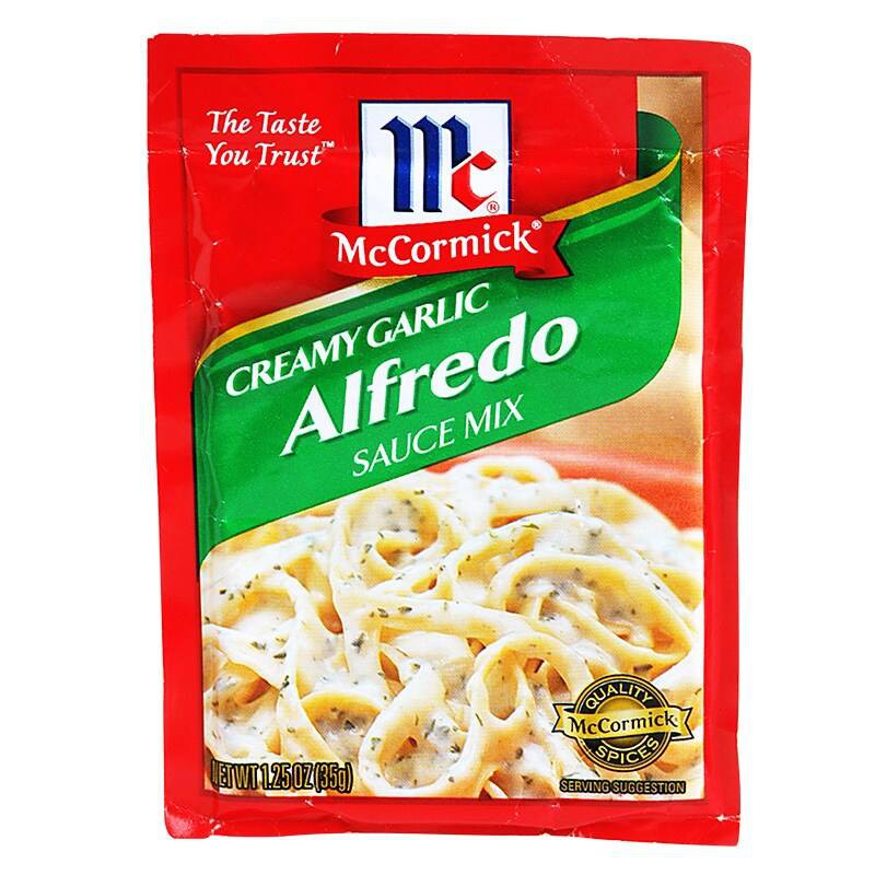 McCormick Creamy Garlic Alfredo Sauce Mix 35g. Shopee Thailand