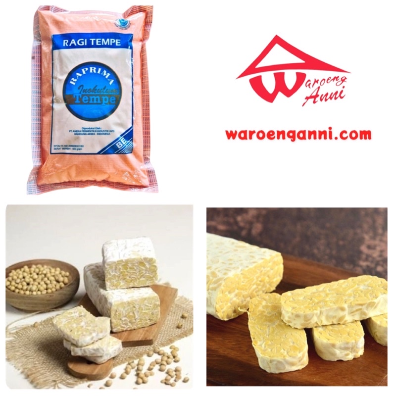 Indonesia Ragi Tempe / Tempeh Yeast / Starter Tempeh (500gr) Shopee