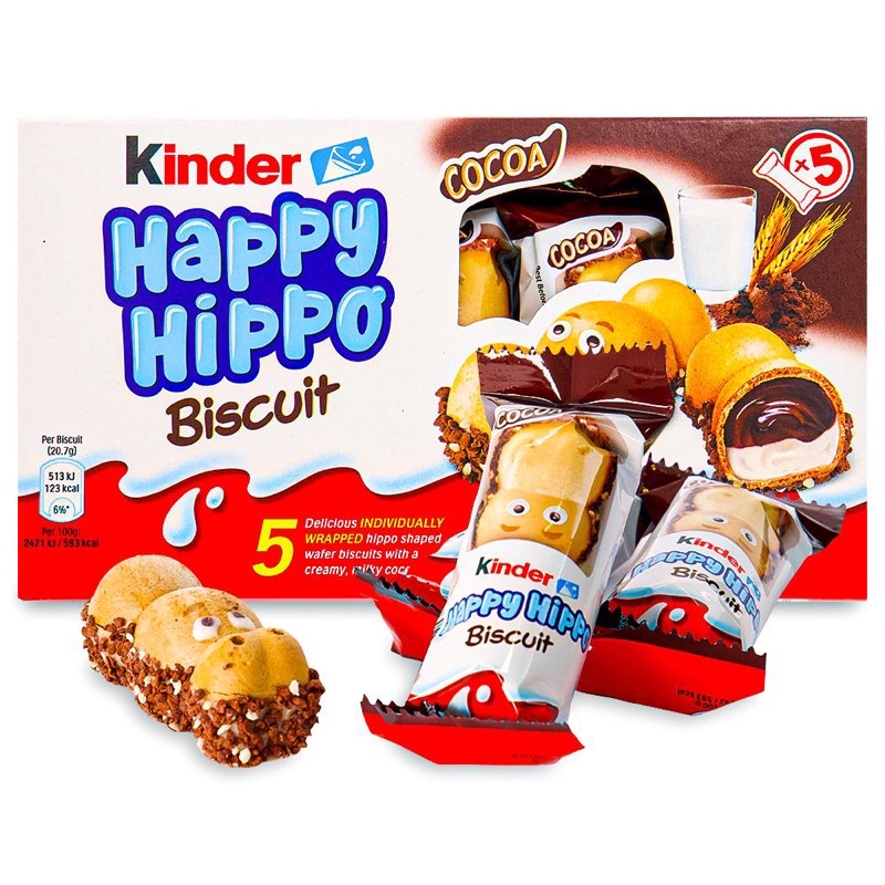 Kinder Chocolate Happy Hippo Shopee Thailand