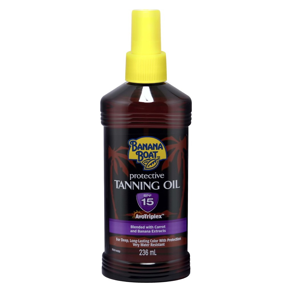 Banana Boat Protective Tanning Oil SPF 15 236ml Shopee Thailand