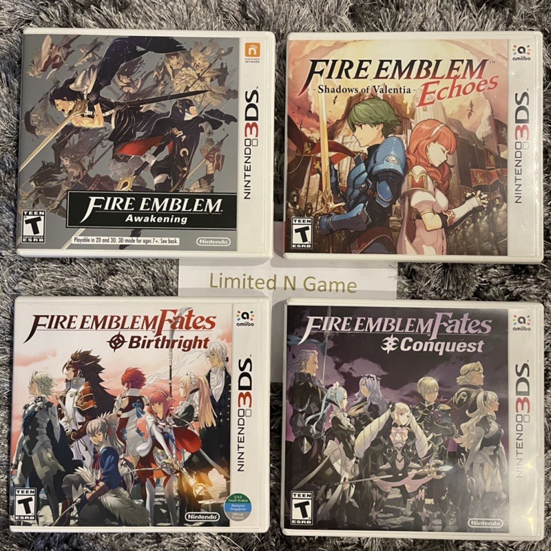 แผ่นเกม Nintendo 3DS Fire Emblem (US) Shopee Thailand