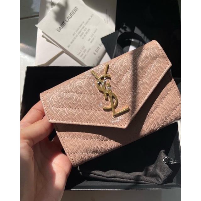 ! NEW ! ysl envelope wallet 2022 Shopee Thailand