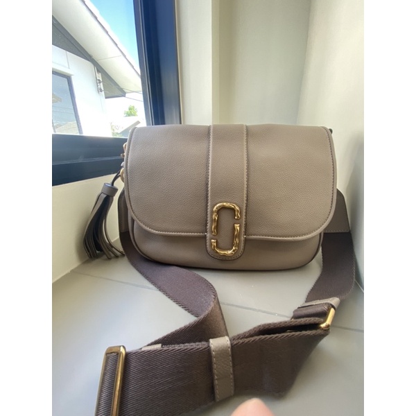 Marc Jacobs crossbody bag Taupe Shopee Thailand