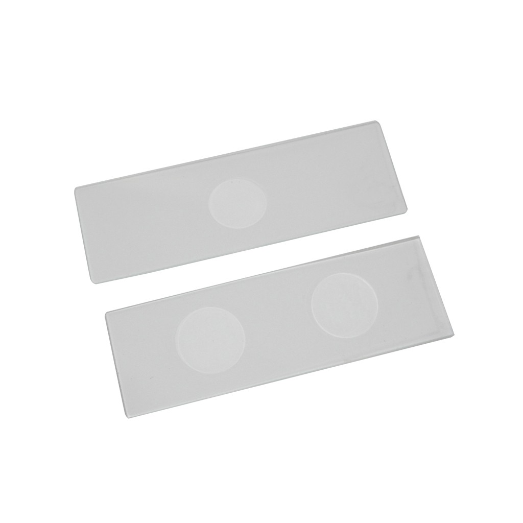 กระจกสไลด์แบบหลุม (5 แผ่น/ชุด) (Microscope Slide Concave (5 Pcs./Set