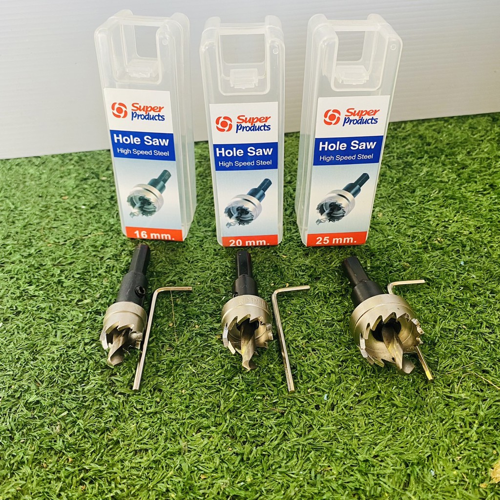 ็HS ดอกสว่านเจาะท่อ Hole saw PEPVC Shopee Thailand