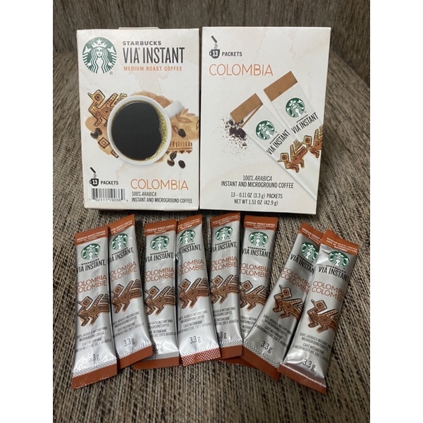 กาแฟ Starbucks Via Instant 100 Arabica Shopee Thailand