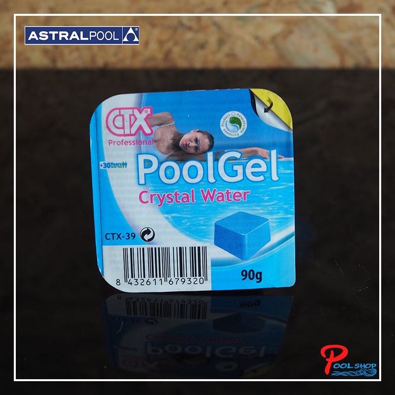 Astral Pool Gel Crystal Water ก้อนเจลปรับน้ำใสสำหรับสระว่ายน้ำ Shopee
