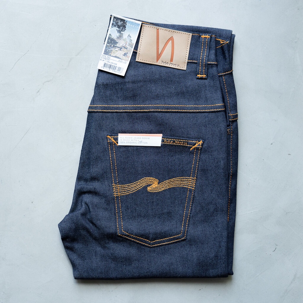 *Tape Ted 16 Dips Dry (แถมฟรี 🛍ถุงผ้ามูลค่า 300 บาท) ยีนส์ผ้าดิบ จาก Nudie Jeans ของแท้ 100