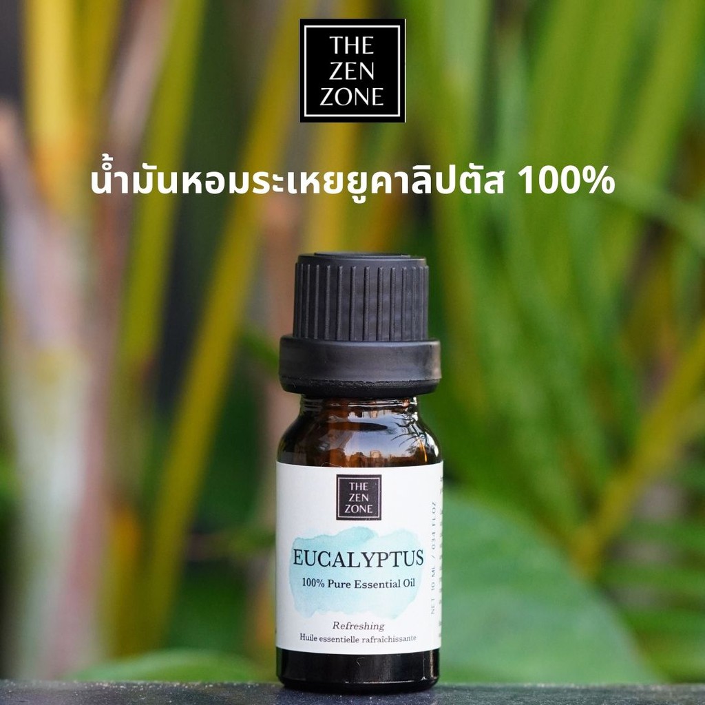 The Zen Zone น้ำมันหอมระเหยยูคาลิปตัส 100 Eucalyptus Oil Shopee Thailand