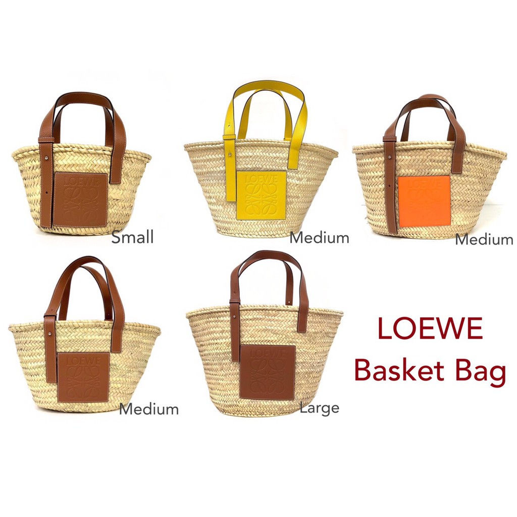 LOEWE Basket Bag All Size ของแท้ 100 [ส่งฟรี] Shopee Thailand